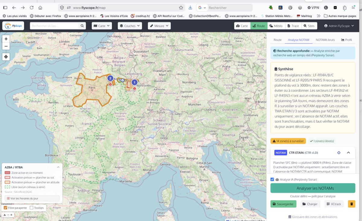 Flyscope.fr - Analyse de vol 3D